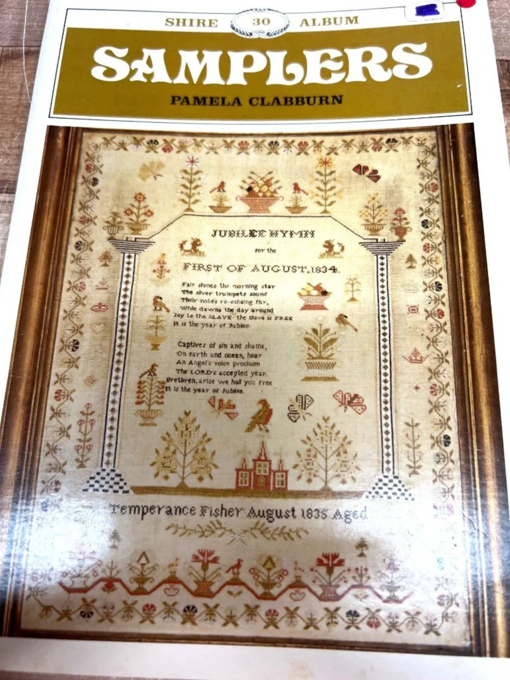 Samplers By Pamela Clabburn Shire Album 30 Paperback Vintage Embroidery